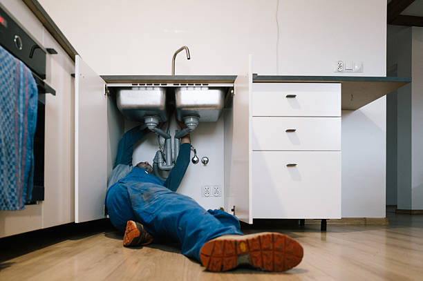 Professional Drain Cleaning technician working in Tornado, WV